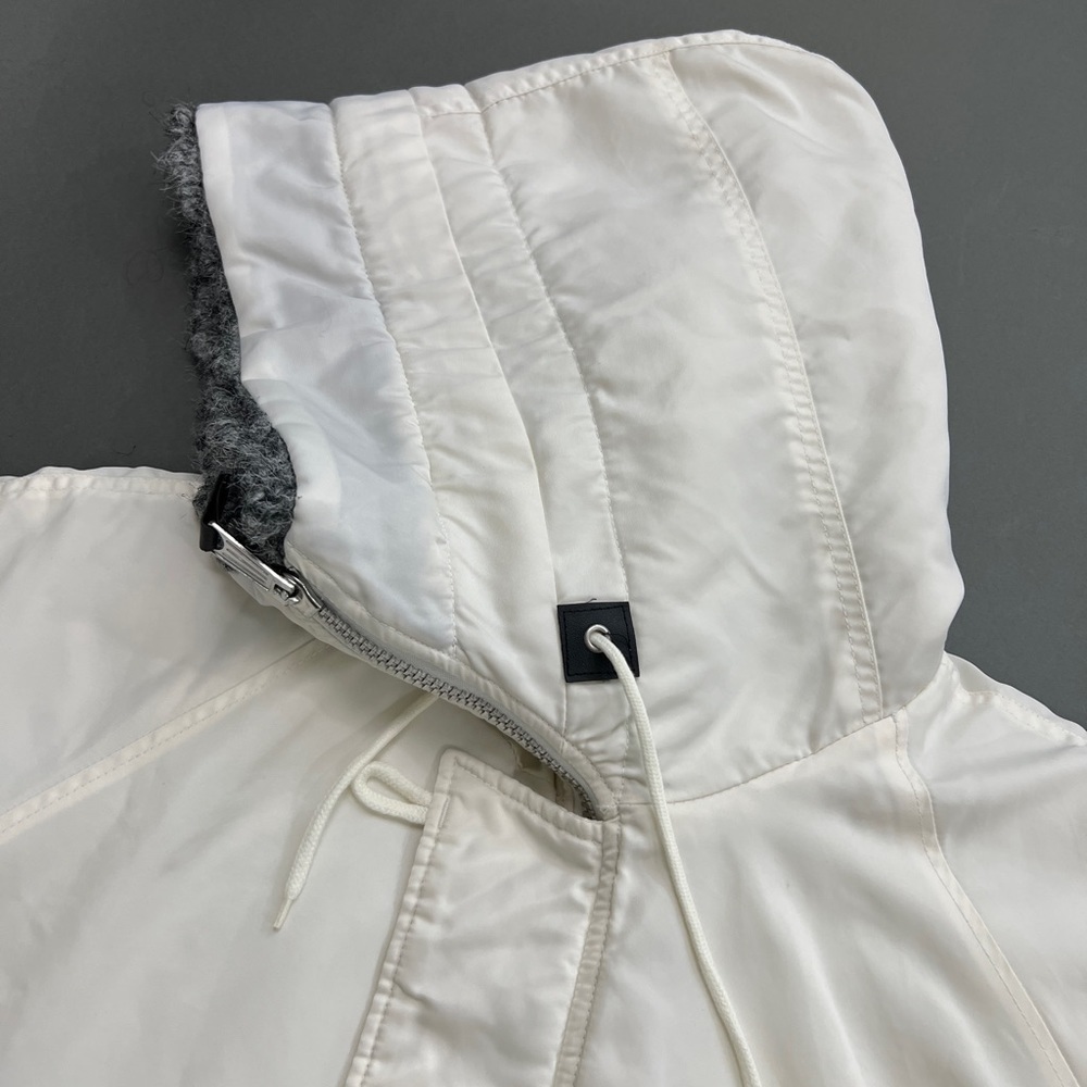 Japanese Military Fur Lined Zip Puffer Flight Jacket - Picture 11 of 16